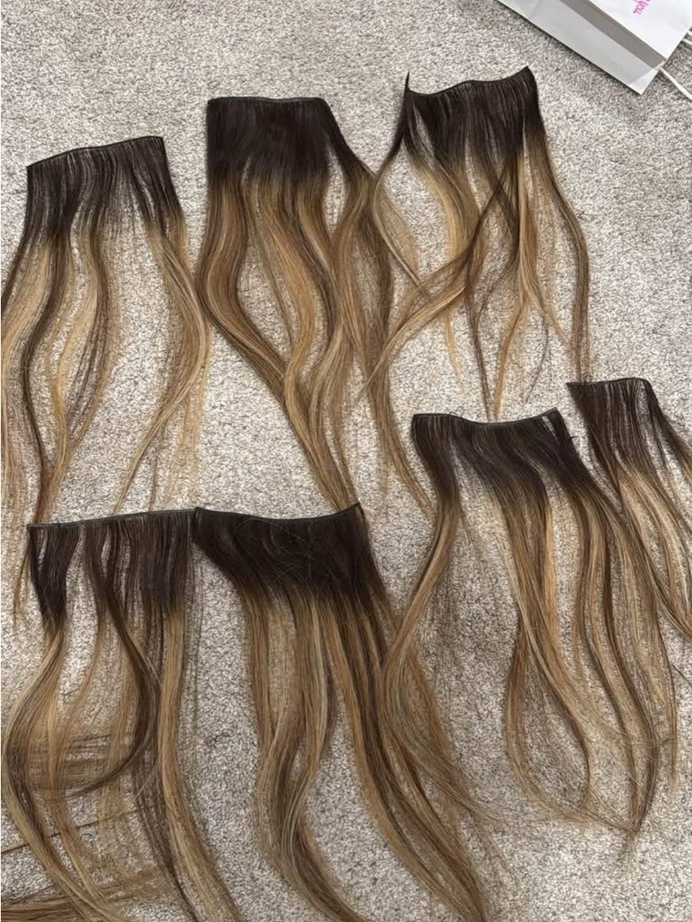 BELLAMI infinity weft Hair Extensions - Chocolate Rebel - 16" 60G